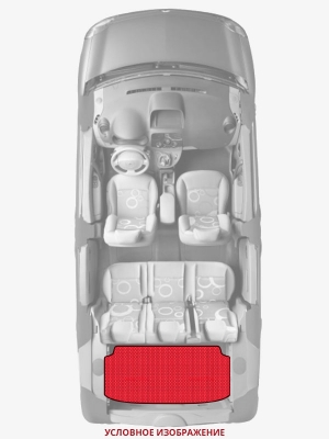 ЭВА коврики «Queen Lux» багажник для BMW X2